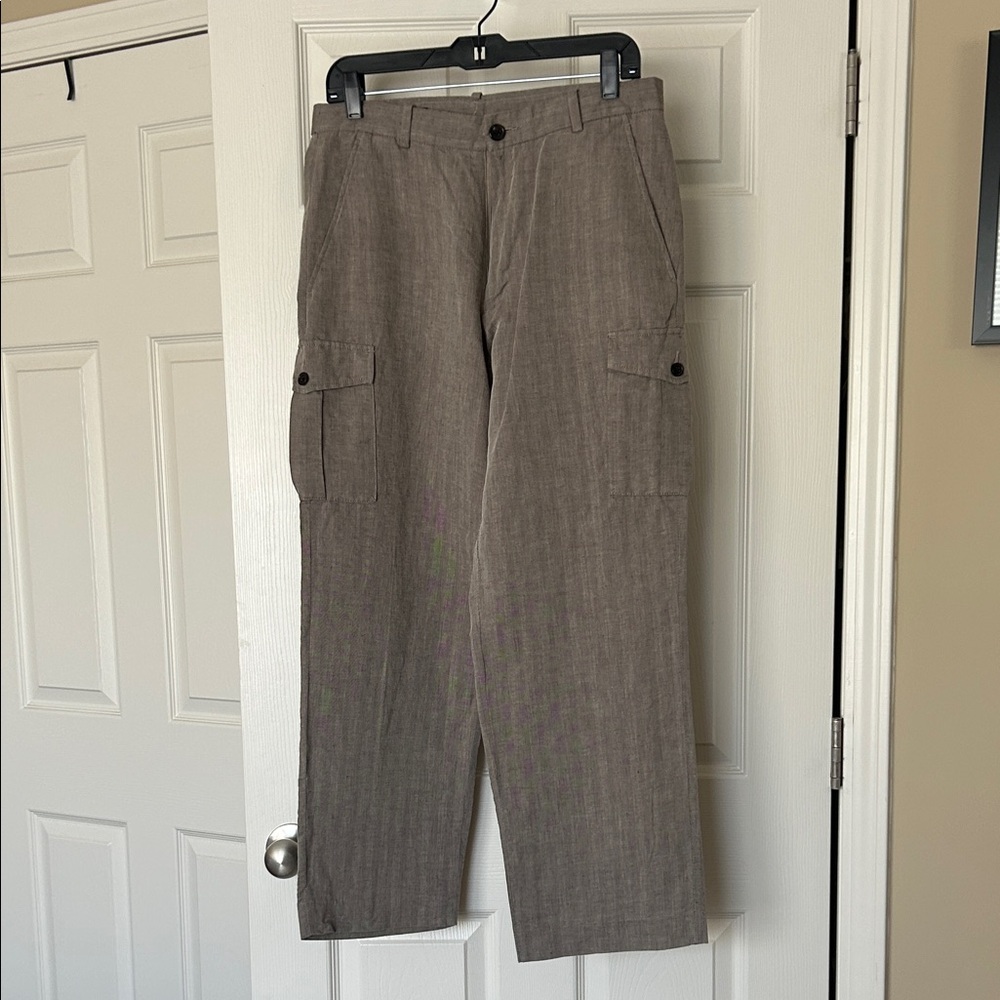 Perry Ellis Taupe Cargo Pants for Men